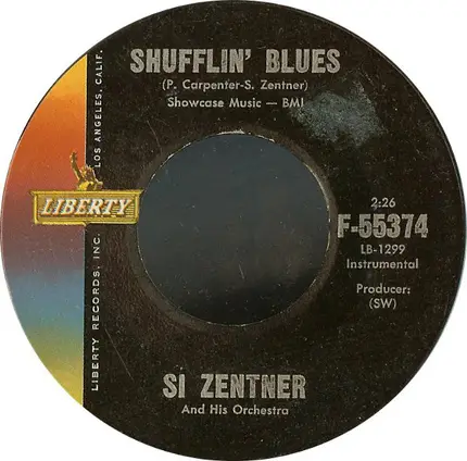 Si Zentner And His Orchestra - Up A Lazy River / Shufflin' Blues