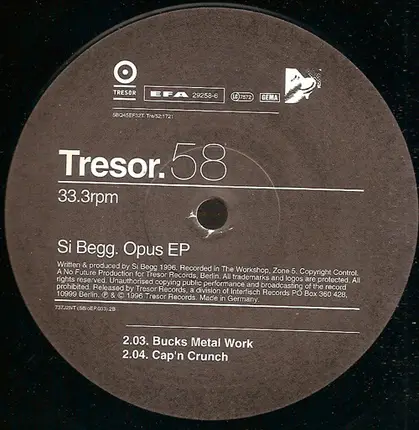 Si Begg - Opus ep