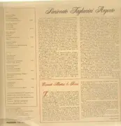LP - Simionato, Tagliavini, Argento - Concerti Martini & Rossi
