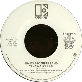 Simms Brothers Band - Take Me As I Am