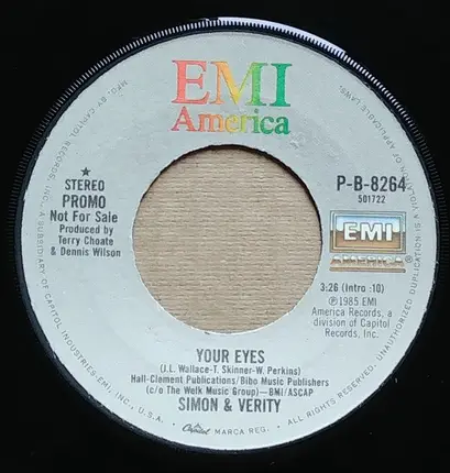Simon & Verity - Your Eyes