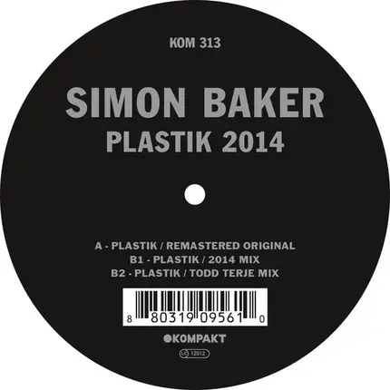 Simon Baker - Plastik 2014