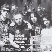 7inch Vinyl Single - Simon Chainsaw - Dressed To Thrill - Blue Vinyl, Ltd Ed. Numbered