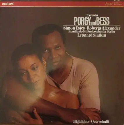 Simon Estes , Leonard Slatkin - Gershwin*, Simon Estes, Roberta Alexander, Rundfunk-Sinfonieorchester Berlin, Leonard Slatkin ‎- Po