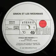 12inch Vinyl Single - Simon Et Les Modanais - Étoile Des Neiges (Modane Mix)