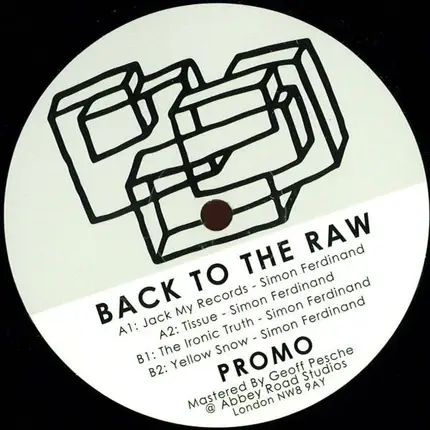 Simon Ferdinand - BACK TO THE RAW