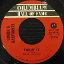 7inch Vinyl Single - Simon & Garfunkel - Fakin' It / At The Zoo