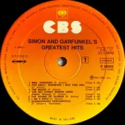 LP - Simon & Garfunkel - Simon And Garfunkel's Greatest Hits