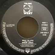 7inch Vinyl Single - Simon Jones - Next To You