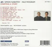 CD - Simon Nabatov / Nils Wogram - Starting A Story - Digipak