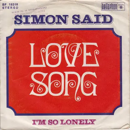 Simon Said - Love Song