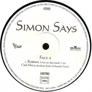 12inch Vinyl Single - Simon Says - Karima (I Love You Deep Inside)