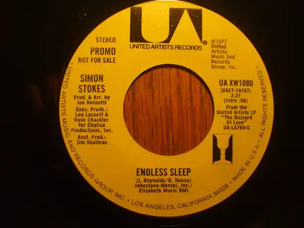 Simon Stokes - Endless Sleep