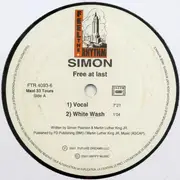 12inch Vinyl Single - Simon - Free At Last (I Have A Dream...) (Part 1)