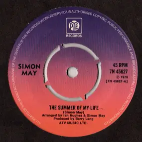 Simon May - The Summer Of My Life