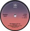 7'' - Simon May - The Summer Of My Life - Solid Centre