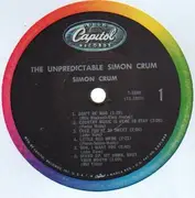 LP - Simon Crum - The Unpredictable Simon Crum - FERLIN HUSKY