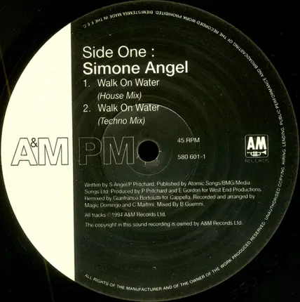 Simone Angel - Walk On Water