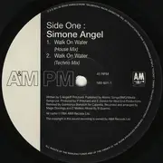 12inch Vinyl Single - Simone Angel - Walk On Water
