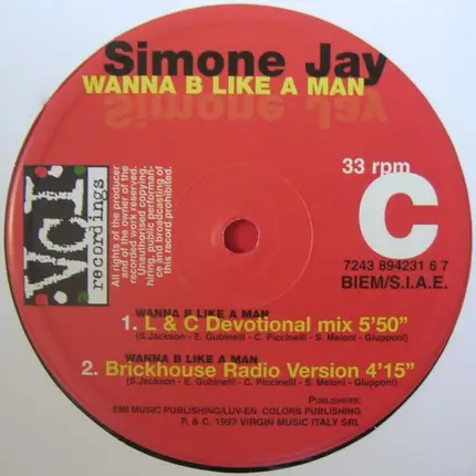 Simone Jay - Wanna B Like A Man