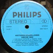 LP - Simone Max - Histoires Bruxelloises