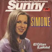 7inch Vinyl Single - Simone - Sunny (Deutsche Originalversion)