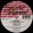 12inch Vinyl Single - Simone - My Family Depends On Me