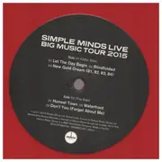 Double LP - Simple Minds - Big Music Live - LTD / red vinyl