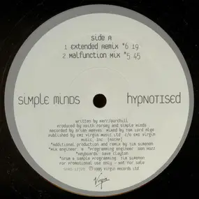 Simple Minds - Hypnotised