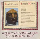 7'' - Simple Minds - Someone Somewhere (In Summertime)