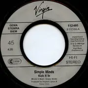 7inch Vinyl Single - Simple Minds - Kick It In
