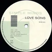 12inch Vinyl Single - Simple Minds - Love Song