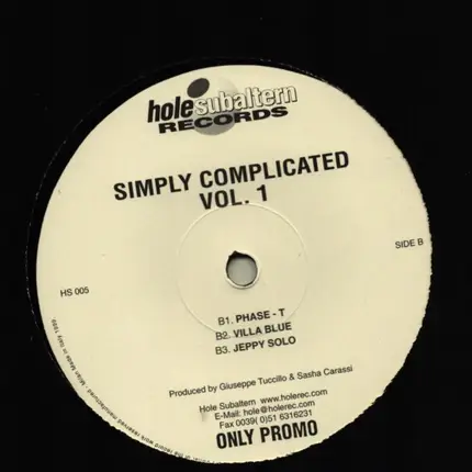 Simply Complicated - Vol. 1