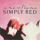 7inch Vinyl Single - Simply Red - A New Flame