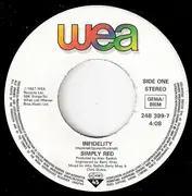 7inch Vinyl Single - Simply Red - Infidelity