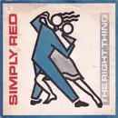 7'' - Simply Red - The Right Thing - paper labels
