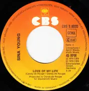 7inch Vinyl Single - Sina Young - Figaro