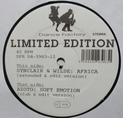 Sinclair & Wilde / Azoto - Africa / Soft Emotion