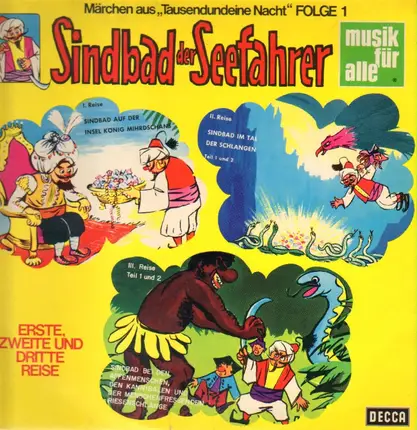 Sindbad der Seefahrer - Märchen aus Tausendundeine Nacht - Folge 1