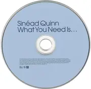 CD Single - Sinead Quinn - What You Need Is...