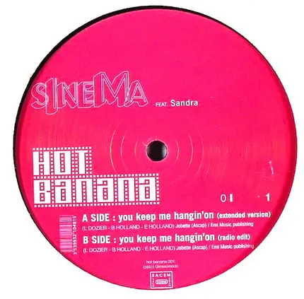 Sinema Feat. Sandra - You Keep Me Hangin' On