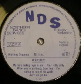 Singalong Sequence - Quicksteps & Foxtrots