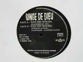 Singe De Dieu - Tout Est Mortel