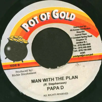 Singer J / Papa D - Slow / Man With The Plan