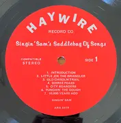 LP - Singin' Sam Agins - Singin' Sam's Saddlebag Of Songs