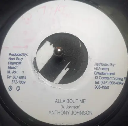 Singing Melody / Anthony Johnson - Talk About Love / Alla Bout Me