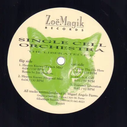 Single Cell Orchestra - The Liberated E.P.