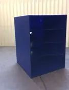 Single-Box 70er Jahre - in dunkelblau, für ca. 100 Singles