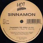 Sinnamon - Thanks To You / So Different