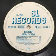LP - Sinner - Wild 'N' Evil - Version #2